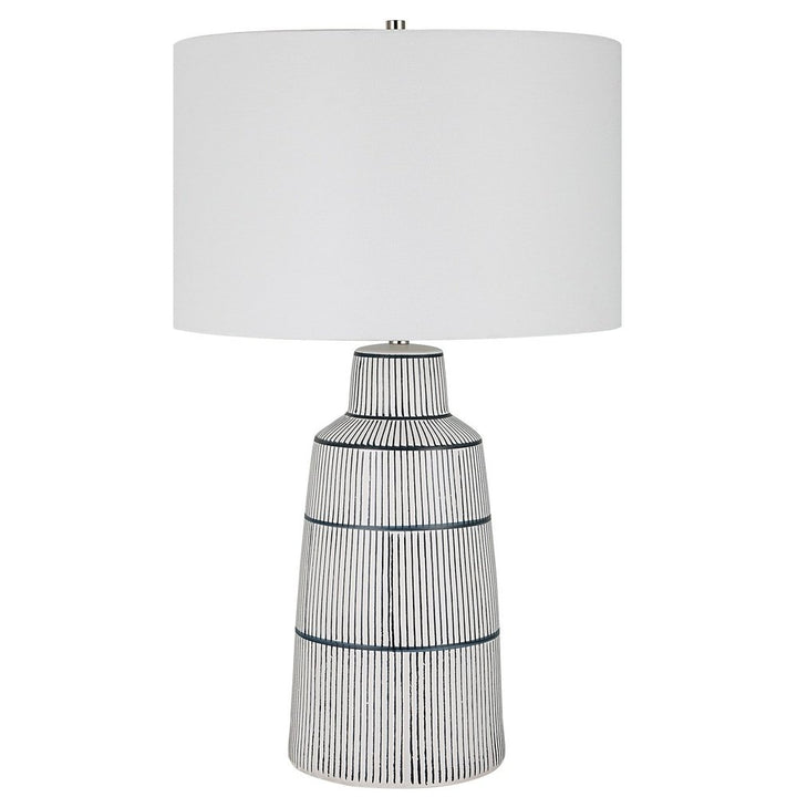 Breton Nautical Stripe Table Lamp Uttermost 3