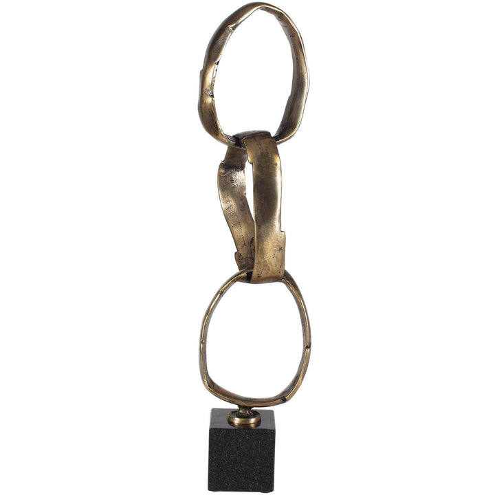 Loopform Brass Ring Sculpture