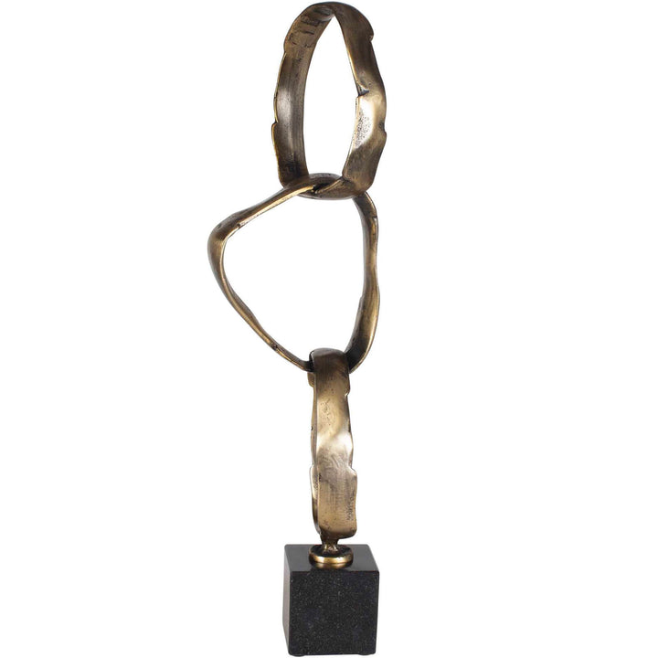 Loopform Brass Ring Sculpture