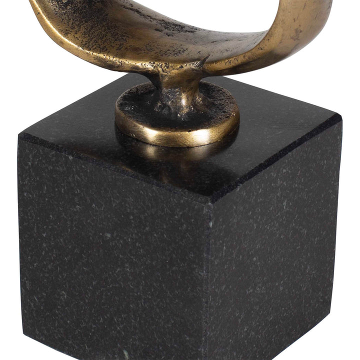 Loopform Brass Ring Sculpture