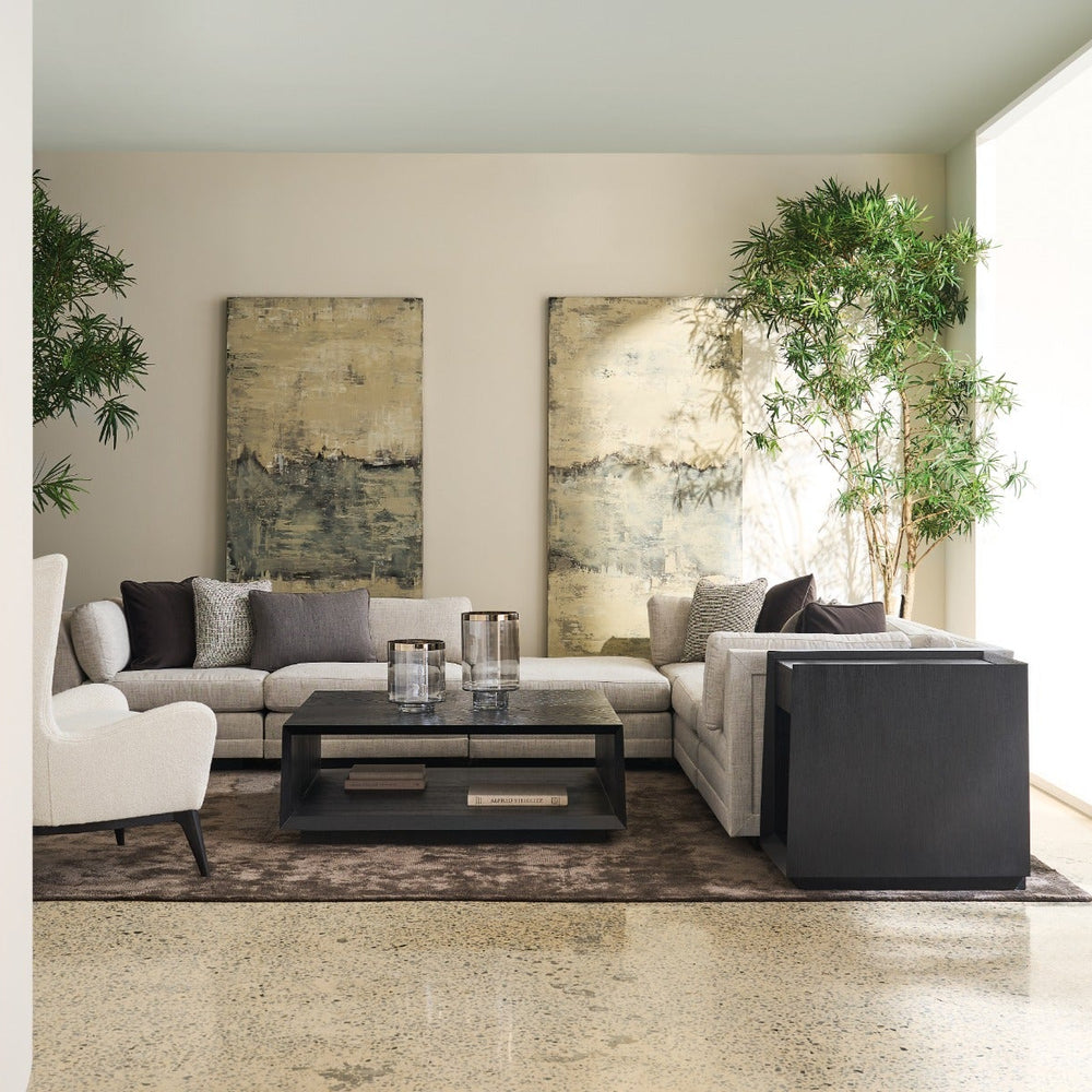 Boxcar Coffee Table Dark Caracole 2