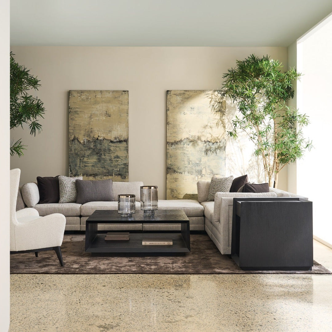 Boxcar Coffee Table Dark Caracole 2