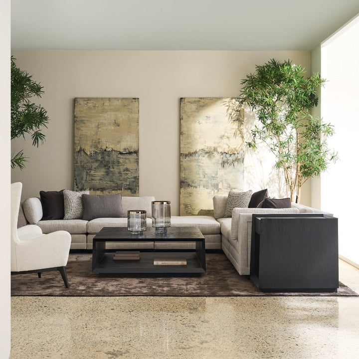 Boxcar Coffee Table Dark Caracole 2