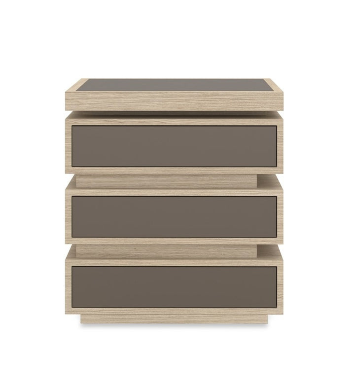 La Moda Square End Table Petite Caracole 1