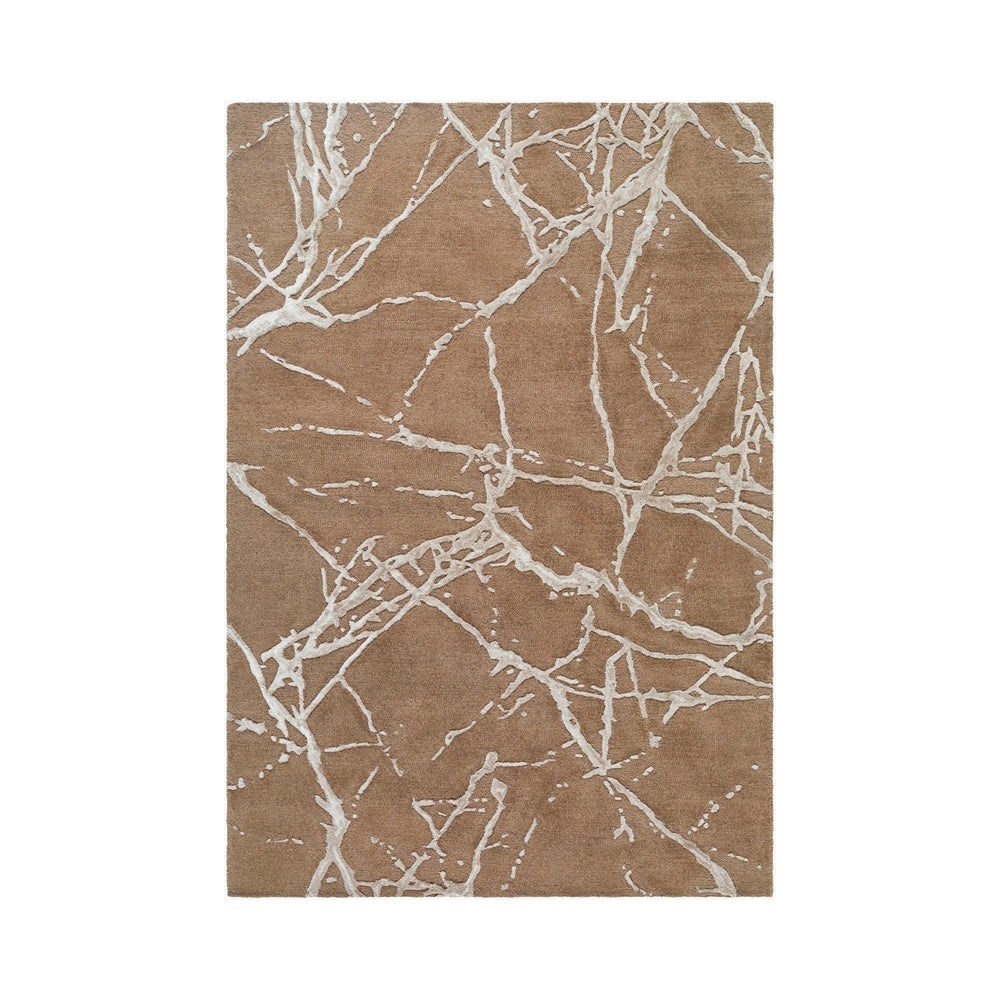 Marmo Hand Tufted Rug - Brown Keiichi 1