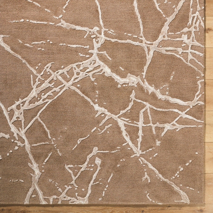 Marmo Hand Tufted Rug - Brown Keiichi 4