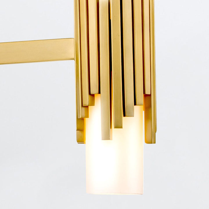 Marvele 6 Chandelier - Aged Brass