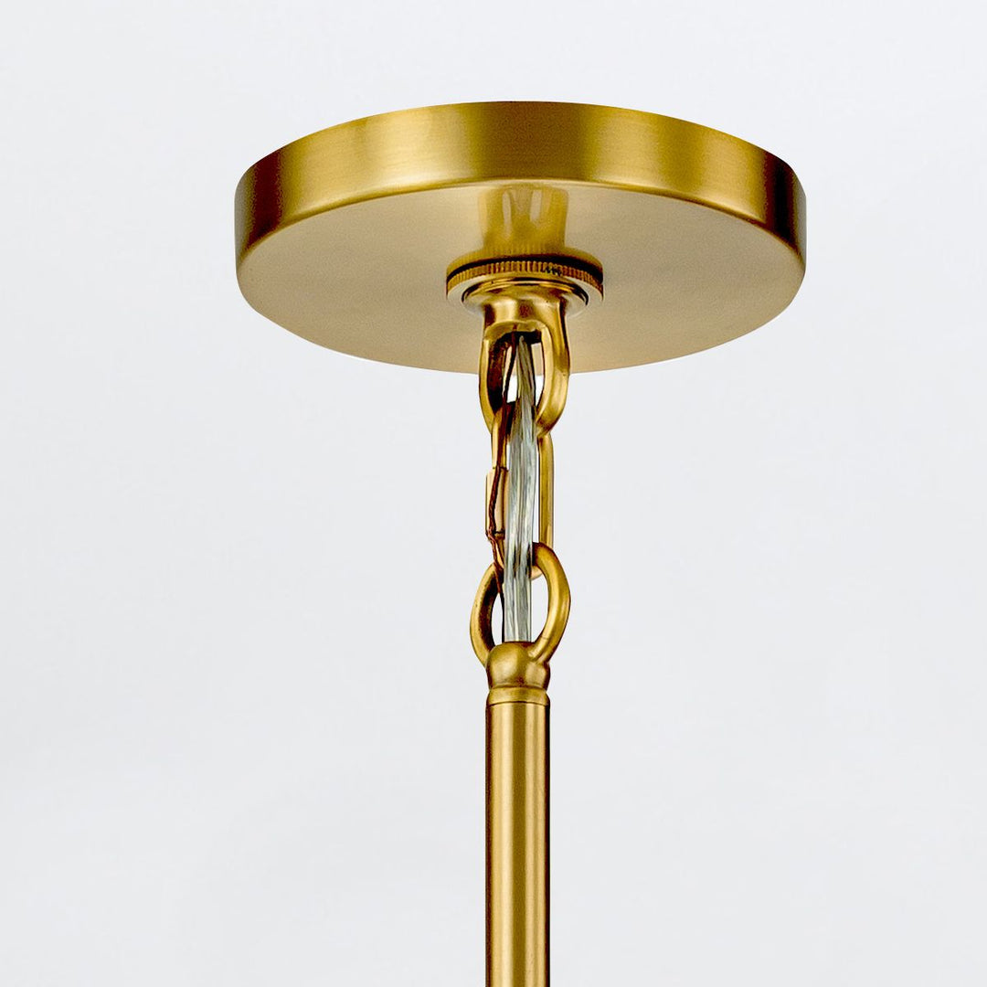 Marvele 6 Chandelier - Aged Brass