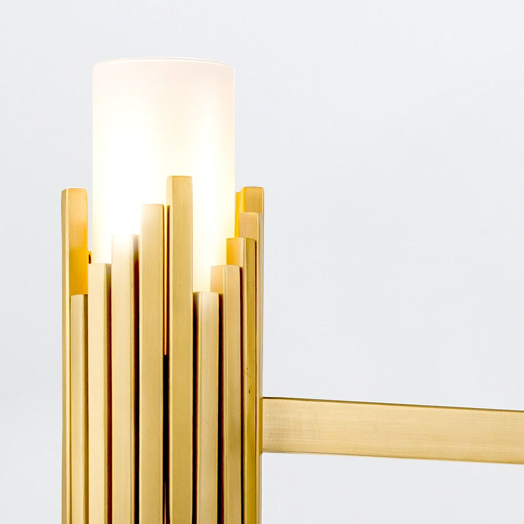 Marvele 6 Chandelier - Aged Brass