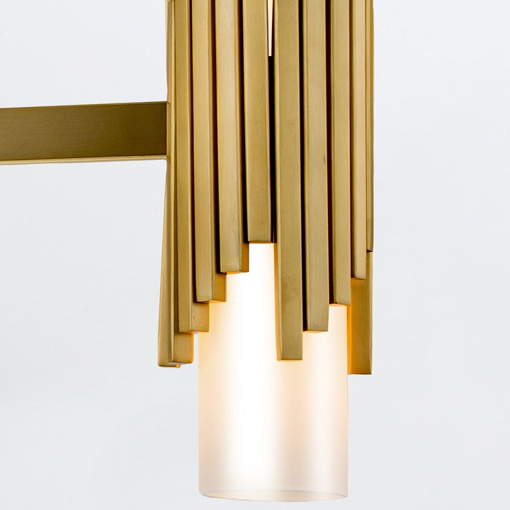Marvele 8 Chandelier - Aged Brass