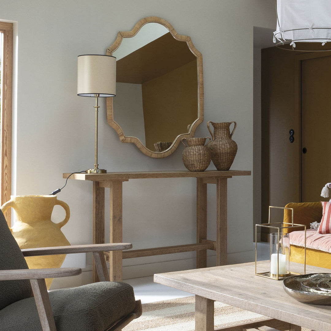 Mathilde Rattan Mirror