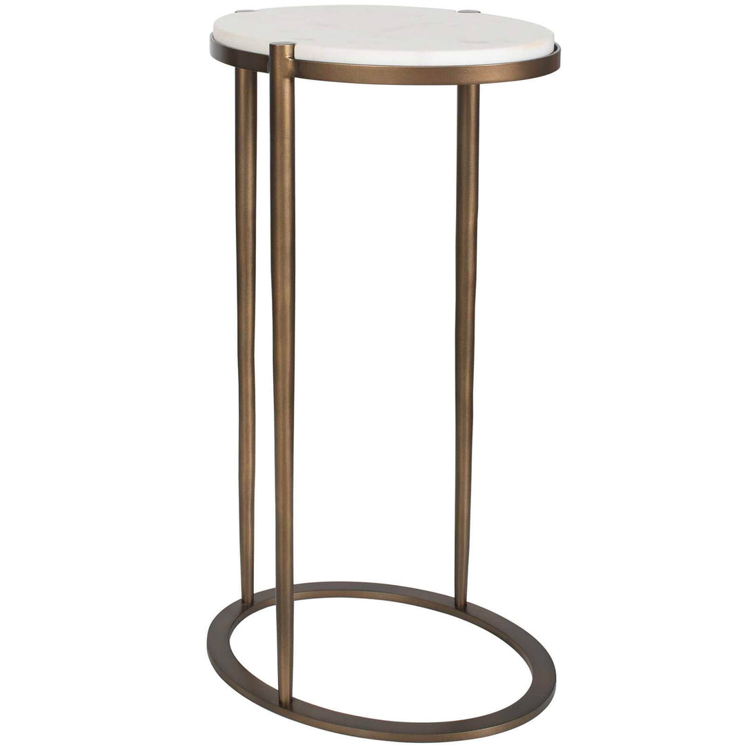 Mercier Round Marble Side Table