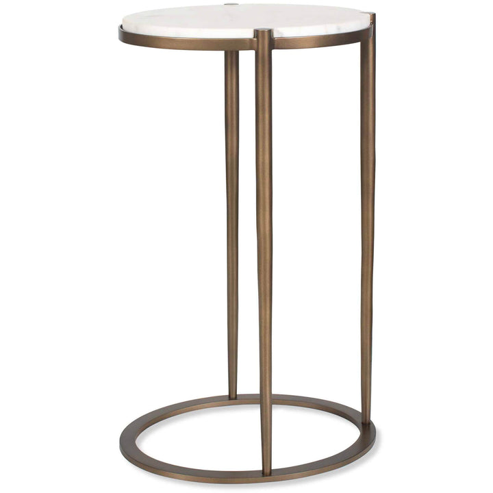 Mercier Round Marble Side Table