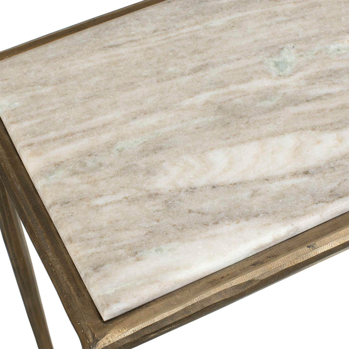 Minerva Marble Top Console Table