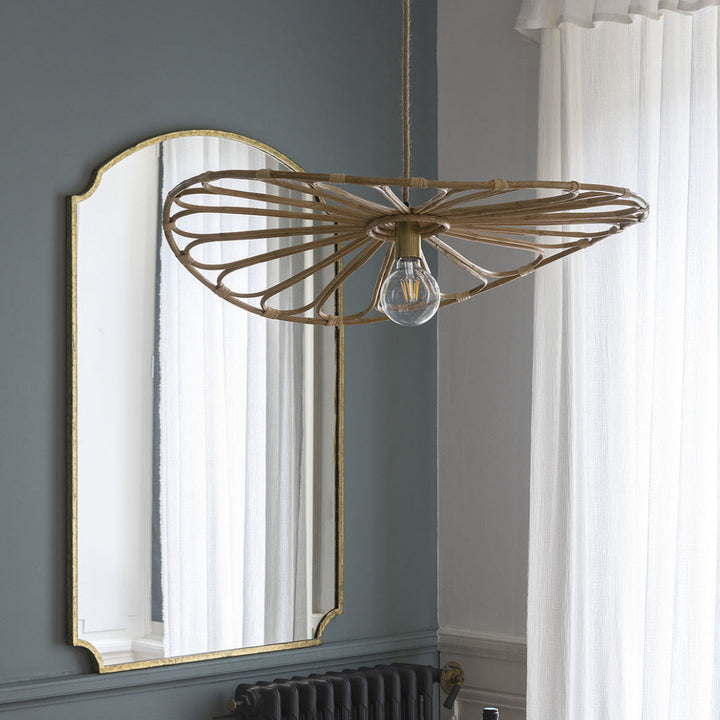 Margaux Wall Mirror - Aged Gold