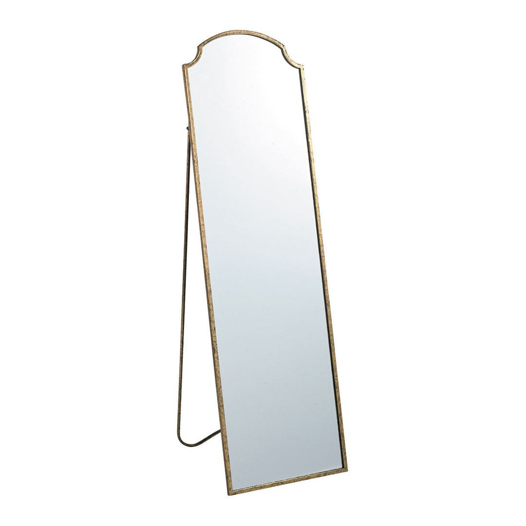 Margaux Cheval Mirror - Aged Gold