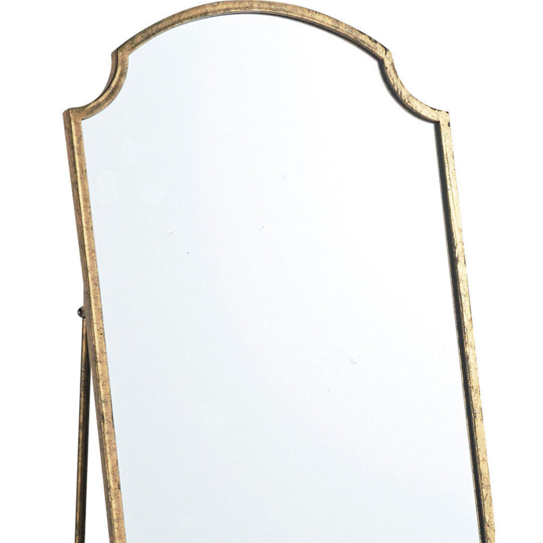 Margaux Cheval Mirror - Aged Gold