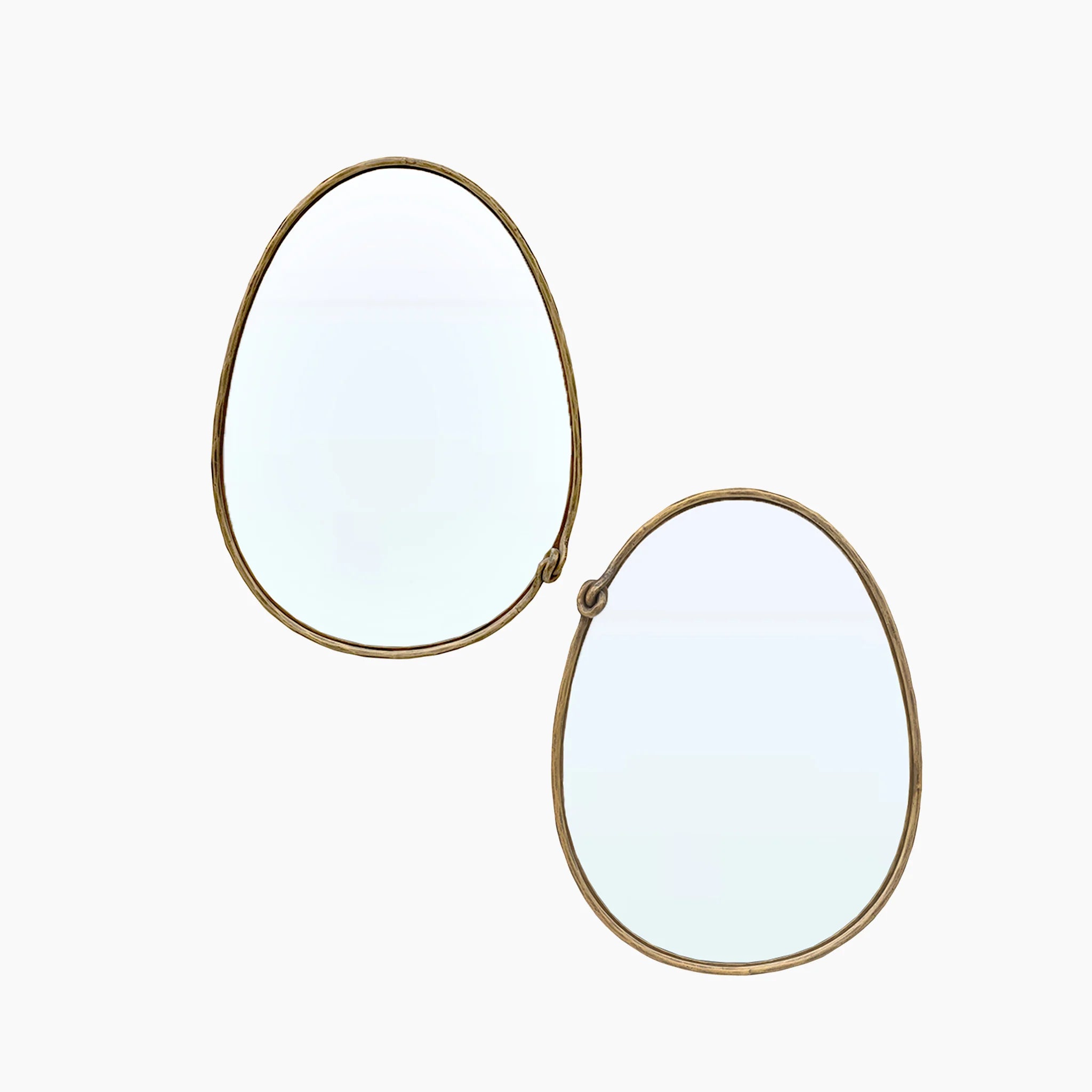 Ivy & Elm Barnes Set of 2 Iron Mirrors