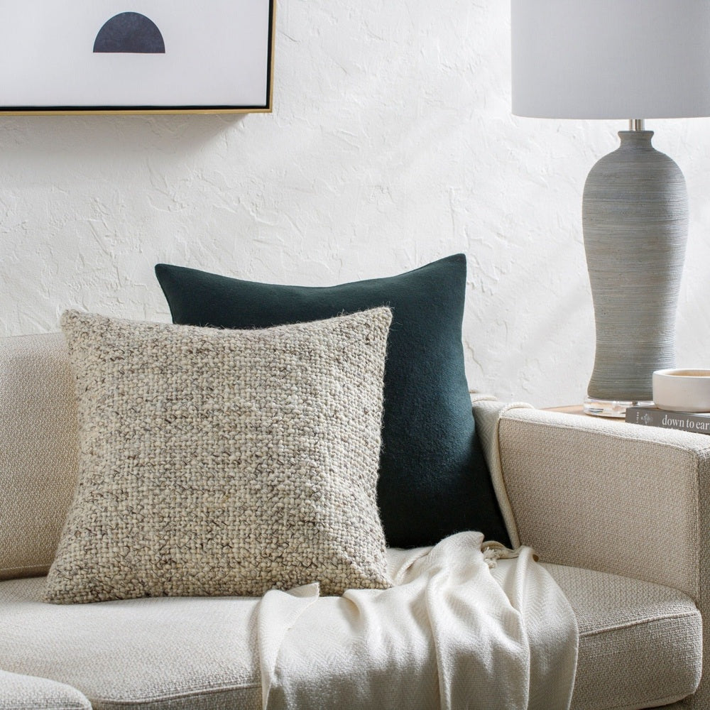 Murphy Woven Cushion 51x51cm - Beige Keiichi 2