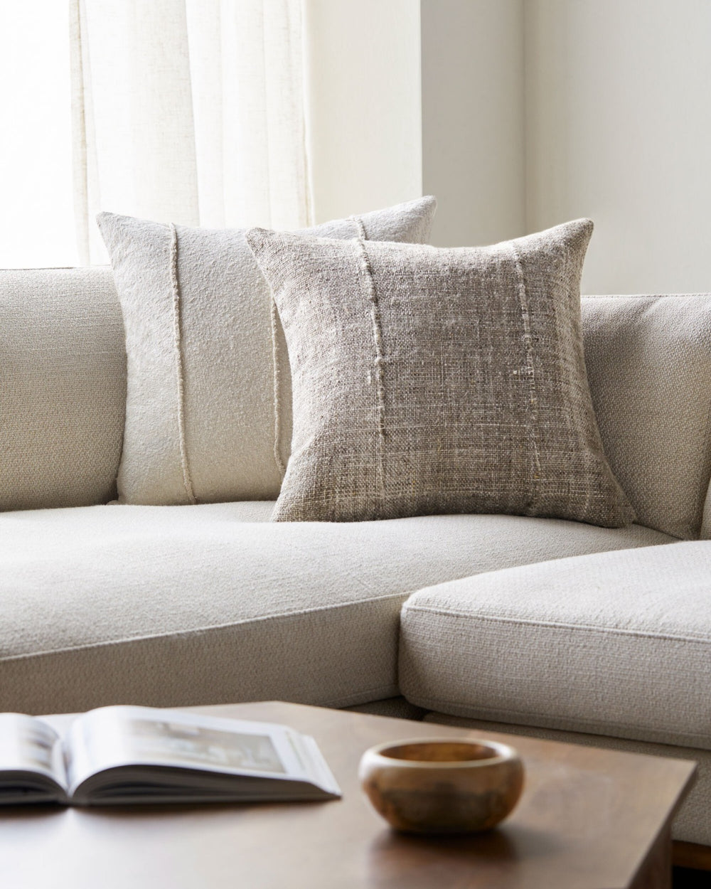 Mudcloth Woven Cushion 51x51cm Keiichi 2