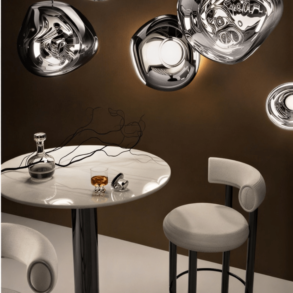 Melt Mini LED Surface Light - Chrome