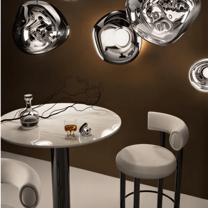 Melt Mini LED Surface Light - Chrome