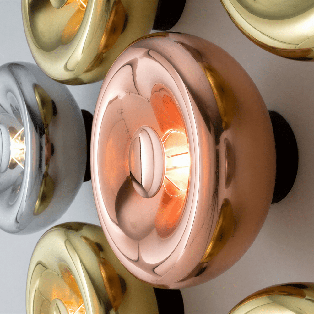 Void Brass Surface Light - Copper