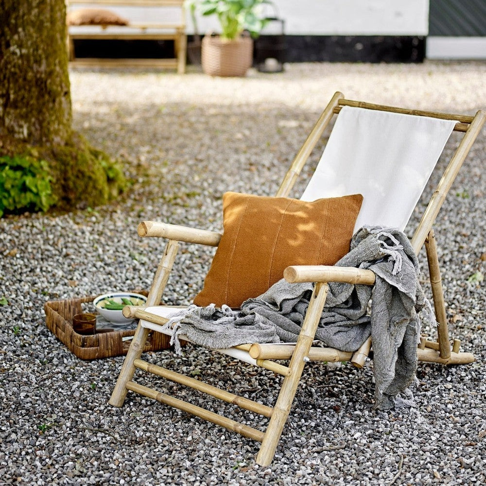 Outdoor Korfu Bamboo Deck Chair - Natural Bloomingville 6
