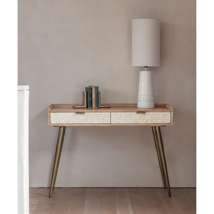 Nerida Bone Inlay Desk
