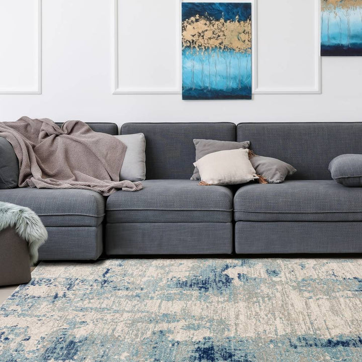 Nova Rug - Mirage Blue