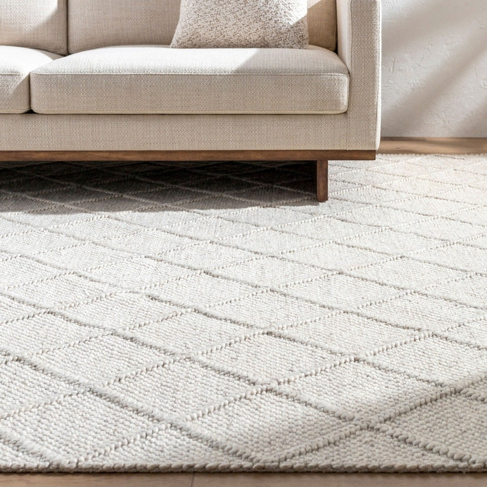 Napels Hand Woven Rug - Cream Keiichi 3