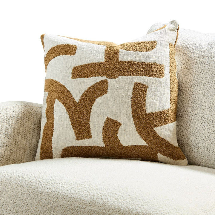 The Flip Side Cushion - Toffee