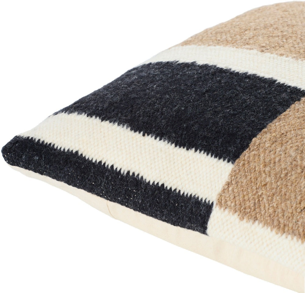 Osmund Woven Cushion 51x51cm - Black Keiichi 4