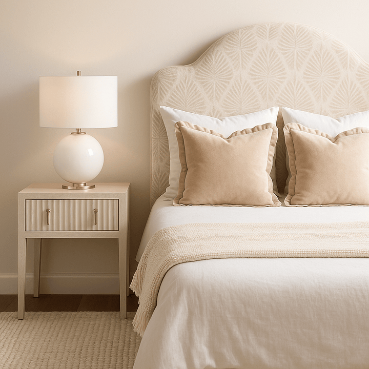 Paxford Bedside Table - Off White Keiichi 2