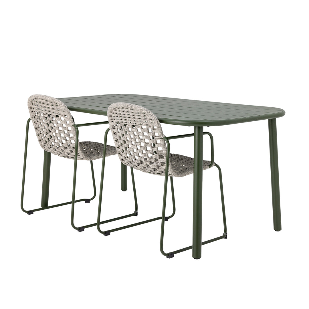 Calana Outdoor Dining Table - Green