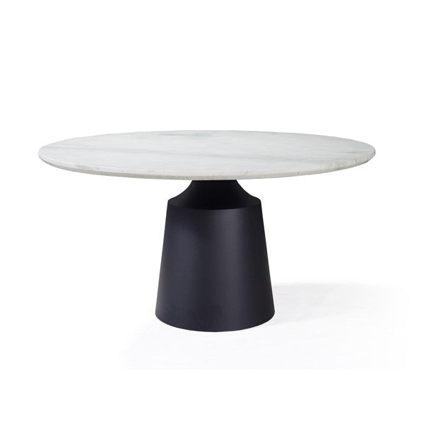 Montara Round Dining Table - Black Tommy Franks 1