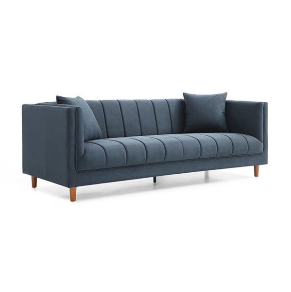 Regency 3-Seater Sofa - Nappa Midnight Blue Tommy Franks 2