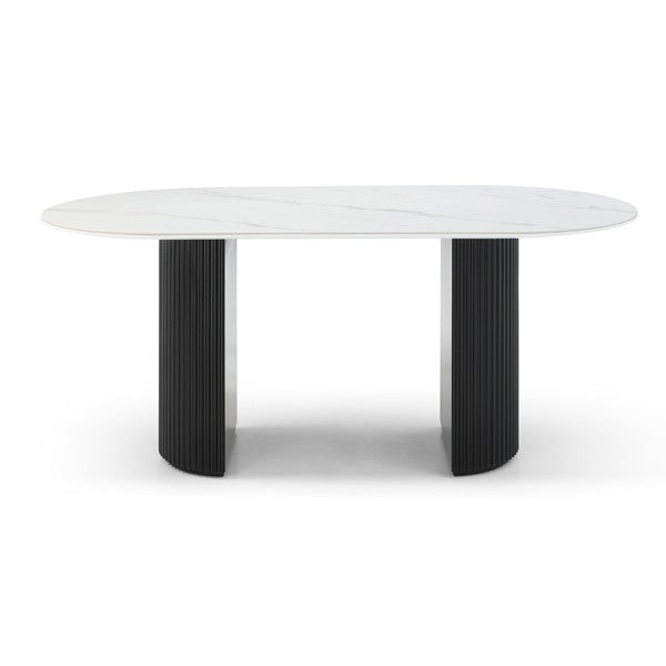 Rhodes Dining Table - Black Tommy Franks 1