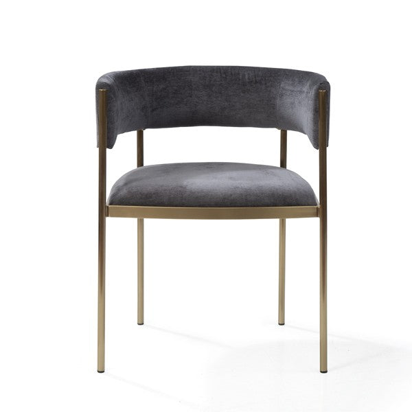 Envie II Set of 2 Dining Chairs - Giselle Dark Charcoal Tommy Franks 1