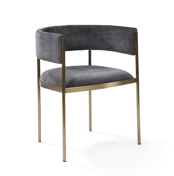 Envie II Set of 2 Dining Chairs - Giselle Dark Charcoal Tommy Franks 3