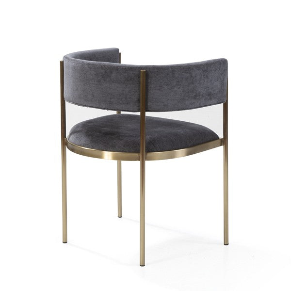 Envie II Set of 2 Dining Chairs - Giselle Dark Charcoal Tommy Franks 4