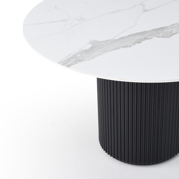 Lantine 120cm Round Dining Table Tommy Franks 2