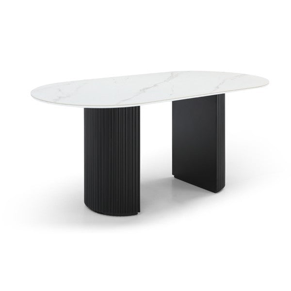 Rhodes Dining Table - Black Tommy Franks 2
