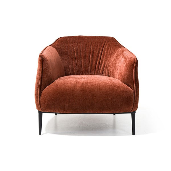 Tyrone Lounge Chair - Rust Tommy Franks 1