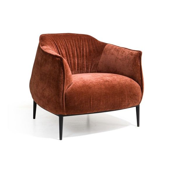 Tyrone Lounge Chair - Rust Tommy Franks 2
