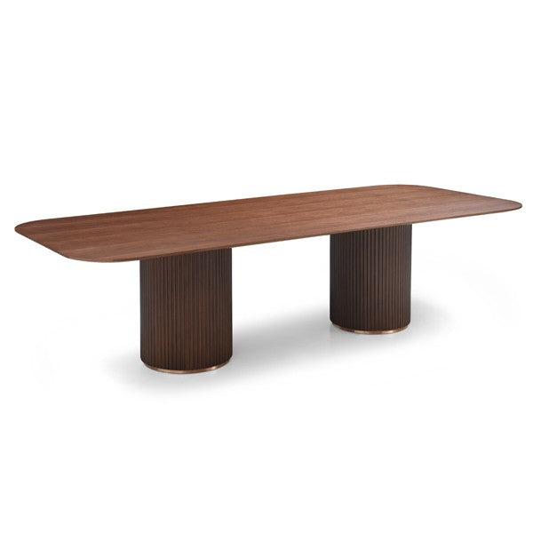 Lantine Rectangular Dining Table - Walnut Tommy Franks 3