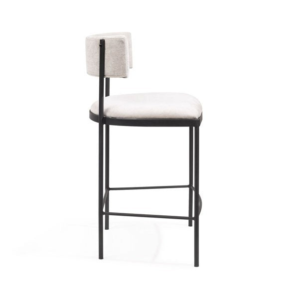 Envie I Counter Stool - Giselle Grey Beige Tommy Franks 5