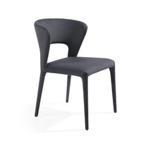 Tommy Franks Pari I Set of 2 Dining Chairs in Cinder Grey