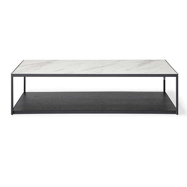 Bolton Rectangular Coffee Table - White Tommy Franks 1