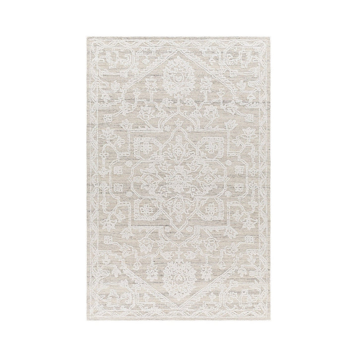 Piazza Hand Tufted Rug - Off White Keiichi 1